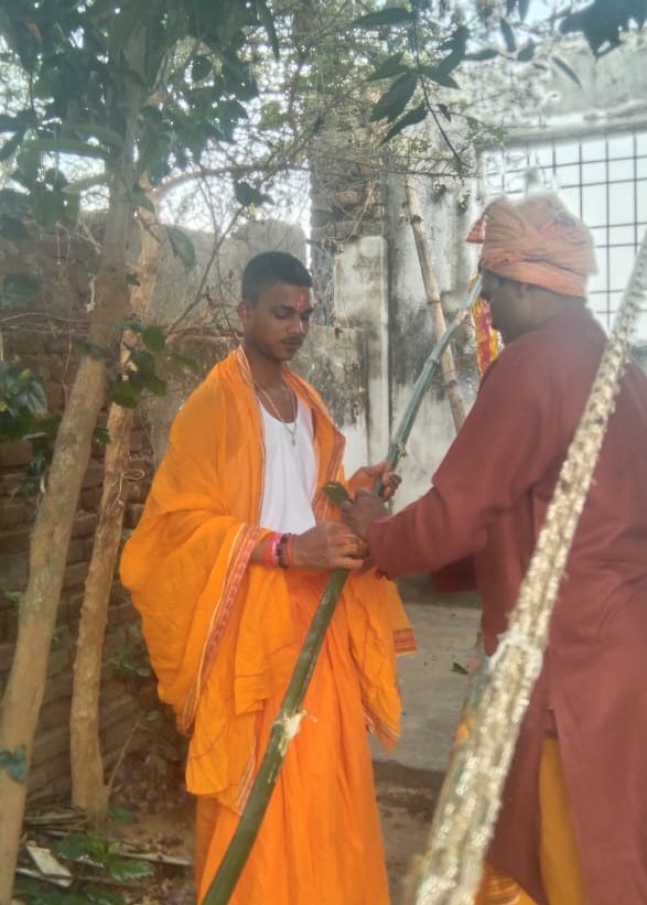 30 Hanuman Path Ke Bad Jhandarohan Karte Shrdhalu Chatra1