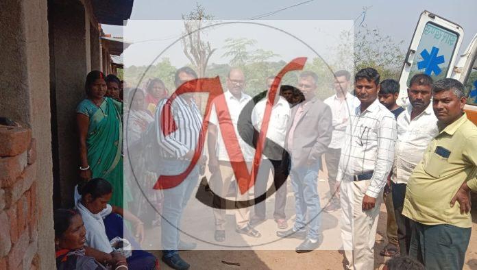 18 Navjat Bachchi Ko Sadar Aspatal Bhejate Cwc Adhyksh & Any Chatra