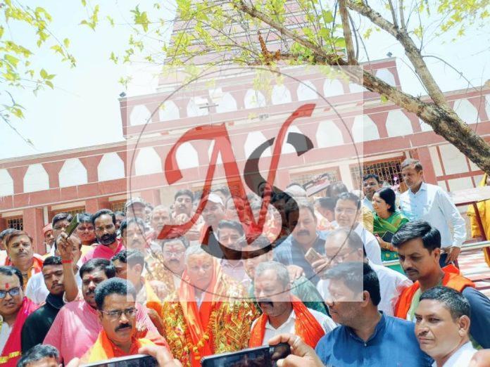 05 Mata Bhadrkali Mandir Pahunche Kalicharan Chatra