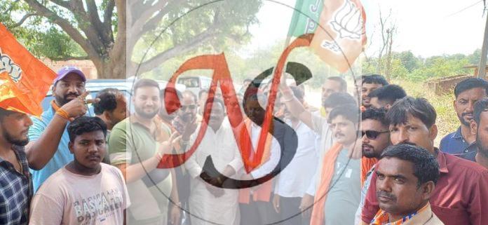 05 Naye MP Ka Swagat Karte Mukhiya & Gramin Chatra