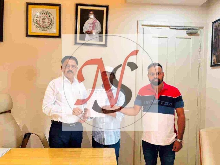 जेएमएम प्रखंड अध्यक्ष ने पर्यटन मंत्री से की शिष्टाचार मुलाकात