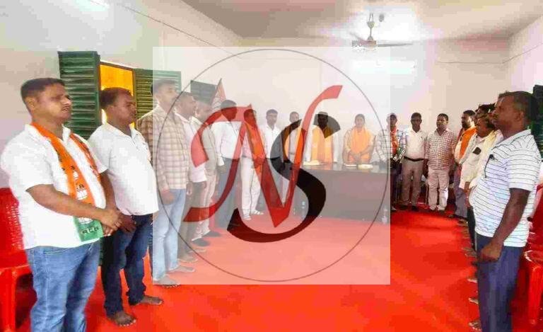 भाजपा मंडल की प्रवासी कार्यकर्ता बैठक संपन्न