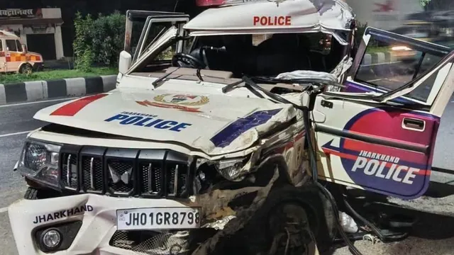 सड़क हादसे में हजारीबाग पुलिस के जवान की मौत