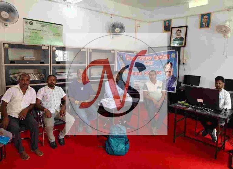 पंचायत भवन में निःशुल्क ड्राइविंग लाइसेंस शिविर आयोजित