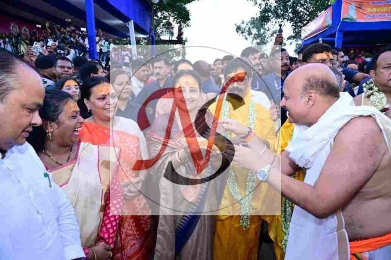 जगन्नाथपुर रथयात्रा में उमड़ा आस्था का सैलाब, राज्यपाल और मुख्यमंत्री ने खींची रथ की रस्सी