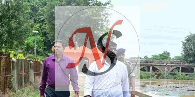 डैम से पिक्चर टाइम थियेटर तक विकास कार्यों का डीसी ने लिया जायजा