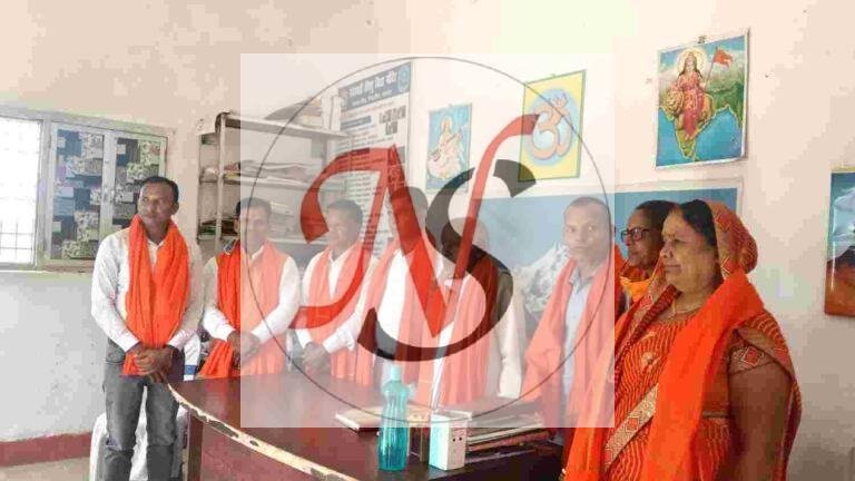 सरस्वती शिशु विद्या मंदिर की प्रबंध समिति का गठन, भुवनेश्वर पांडेय अध्यक्ष और लखन दांगी बने सचिव