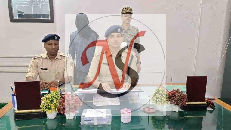 15 ग्राम ब्राउन शुगर के साथ तस्कर गिरफ्तार