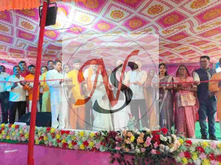 मोरशेरवा पहाड़ी मंदिर महोत्सव का सांसद ने किया उद्घाटन