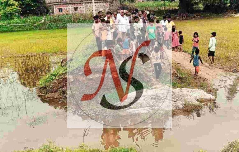 पुल के अभाव में भोक्ताडीह के ग्रामीण परेशान, बरसात में आवागमन बाधित