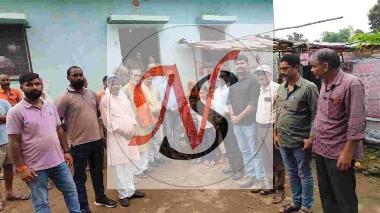 संकट की घड़ी में शिवसागर उपाध्याय के परिवार के साथ खड़ा हुआ सर्व ब्राह्मण समाज