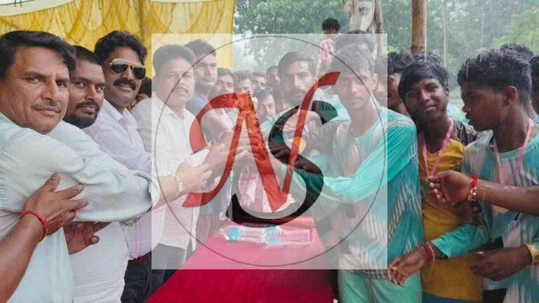 पेनल्टी शूटआउट में तपसा को हराकर जीती फुटबॉल ट्रॉफी