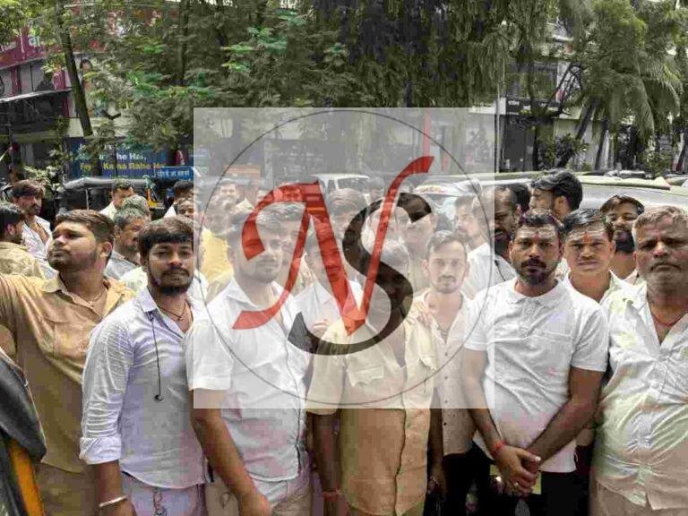 झारखंडी ड्राइवरों का आक्रोश प्रदर्शन