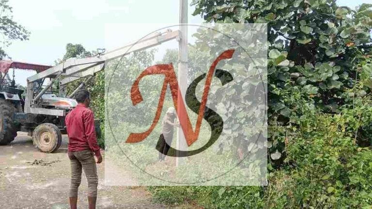 गांव में आजादी के बाद पहली बार बिजली पहुंचने की जगी उम्मीद