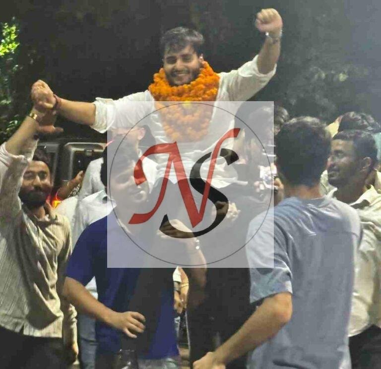 दिल्ली विश्वविद्यालय लॉ कॉलेज छात्रसंघ अध्यक्ष बने हजारीबाग के उमंग पाठक
