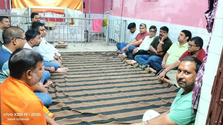 7 सितंबर को श्री श्री प्राचीन देवी मंडप मंदिर में होगा 24 घंटे का अखंड हरिकीर्तन, शाम को होगी भव्य महाआरती