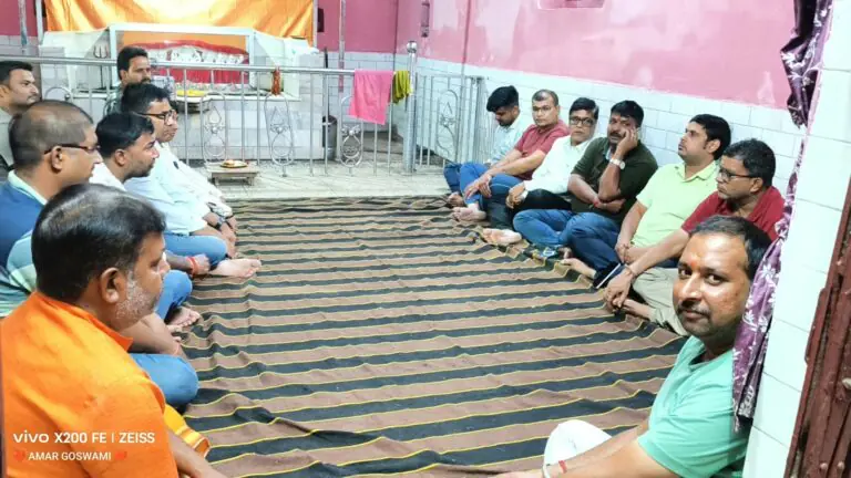 7 सितंबर को श्री श्री प्राचीन देवी मंडप मंदिर में होगा 24 घंटे का अखंड हरिकीर्तन, शाम को होगी भव्य महाआरती