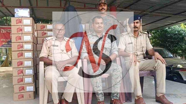 अंतरराज्यीय शराब तस्करी का बड़ा खुलासा, डाक-पार्सल पिकअप से 1,728 लीटर विदेशी शराब बरामद, एक तस्कर गिरफ्तार
