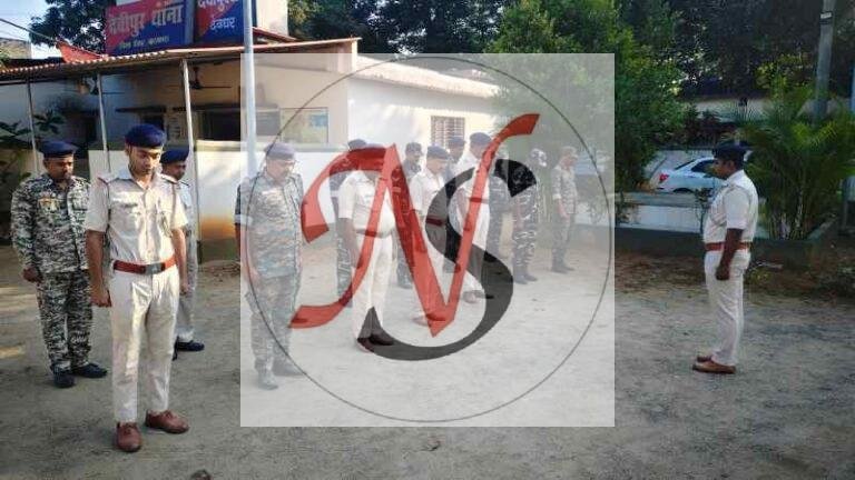 थाना परिसर में मनाया गया पुलिस संस्मरण दिवस
