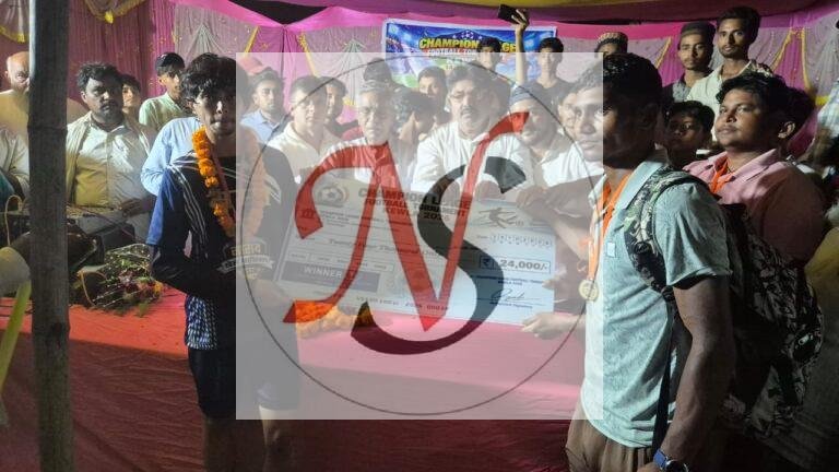 केवला चैंपियन लीग फुटबॉल टूर्नामेंट पर केवला का कब्जा, उमाशंकर अकेला ने विजेता टीम को किया सम्मानित